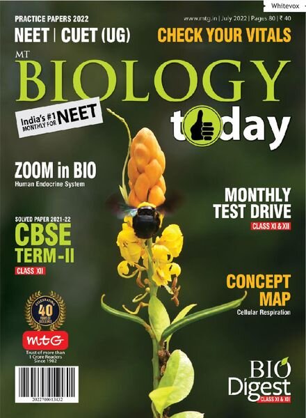 Biology Today – July 2022 Cover
