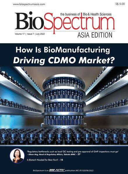 BioSpectrum Asia – July 2022 Cover