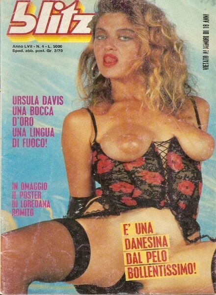 Blitz – Anno LVII n. 4 27-4-1991 Cover