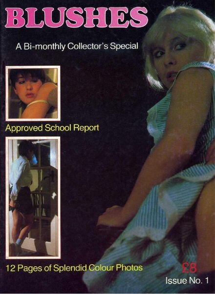 Blushes – n. 1 Cover