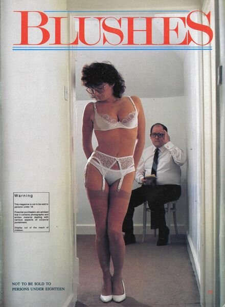 Blushes – n. 31 Cover