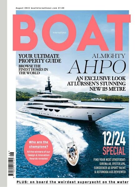 Boat International – August 2022 Cover