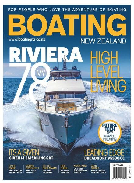 Boating New Zealand – July 2022 Cover