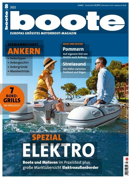 Boote – August 2022 Cover