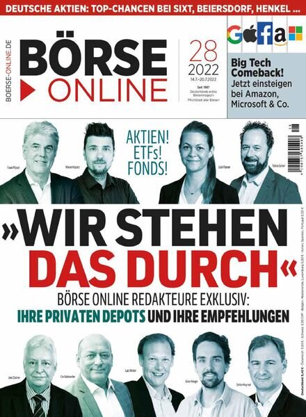 Borse Online – 14 Juli 2022 Cover