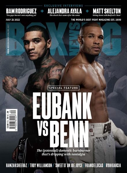Boxing News – July 21 2022 Cover