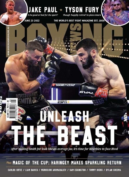 Boxing News – June 23 2022 Cover