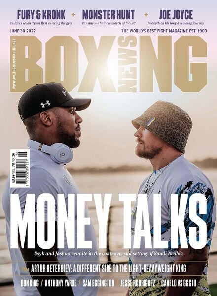 Boxing News – June 30 2022 Cover