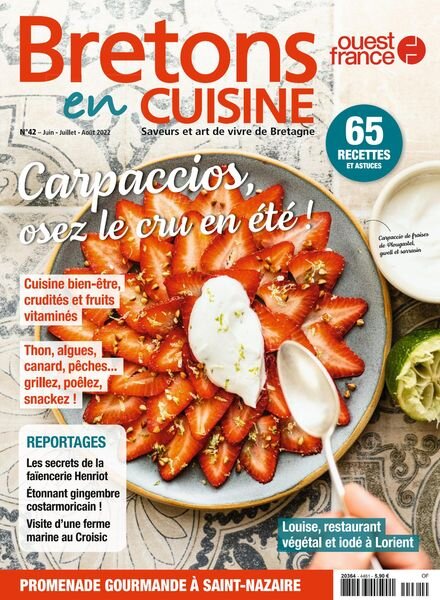 Bretons en Cuisine – Juin-Aout 2022 Cover