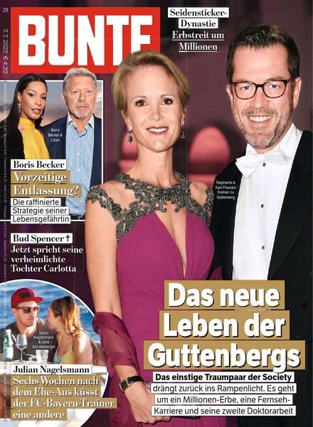 Bunte – 07 Juli 2022 Cover