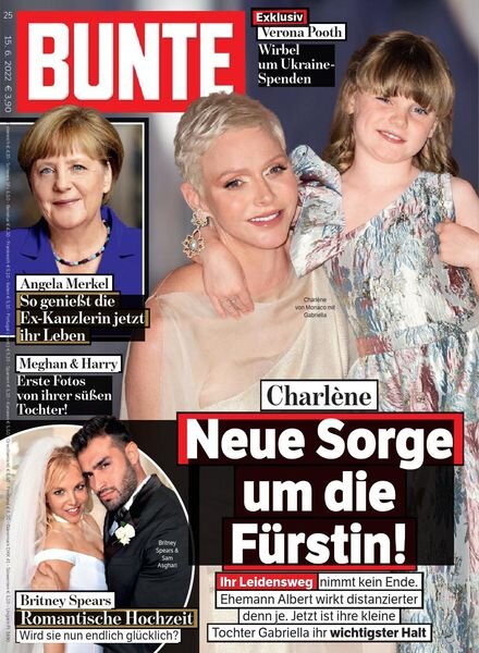 Bunte – 15 Juni 2022 Cover