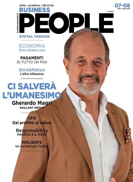 Business People – Luglio-Agosto 2022 Cover