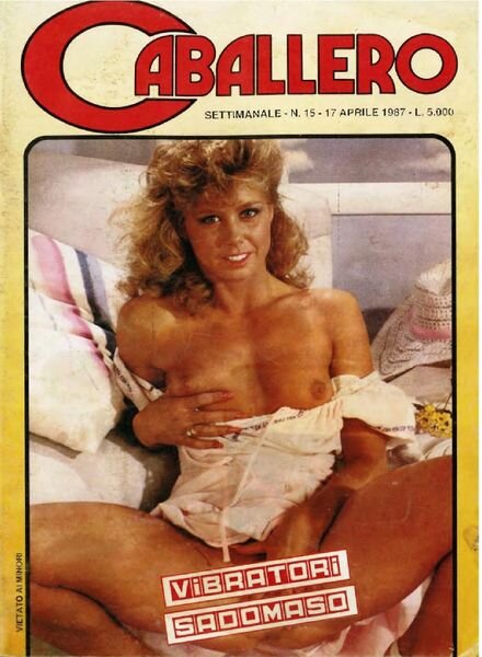 Caballero – n. 15 Aprile1987 Cover