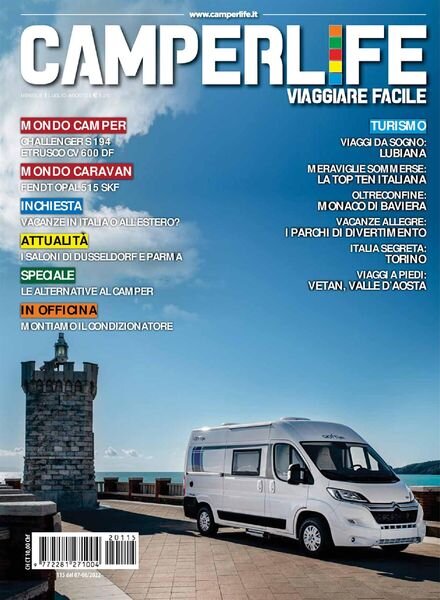 Camper Life – Luglio-Agosto 2022 Cover