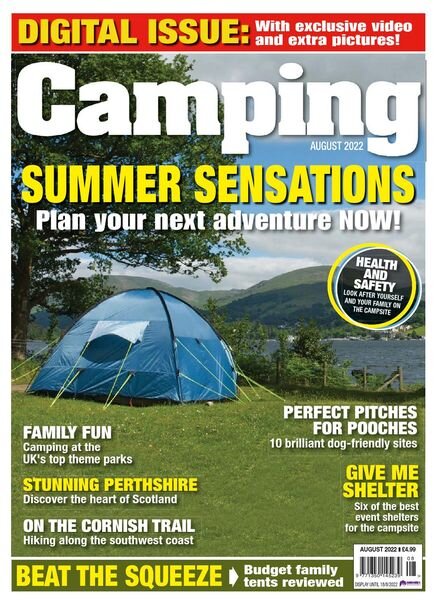 Camping – August 2022 Cover
