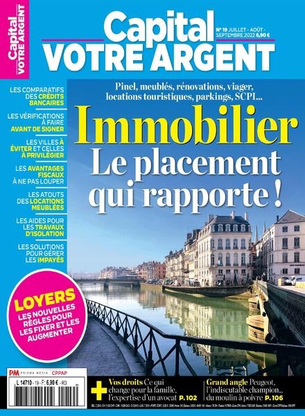 Capital Votre Argent – Juillet-Septembre 2022 Cover