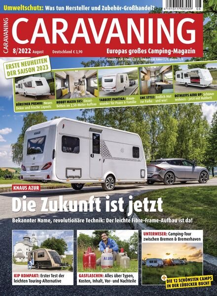 Caravaning – August 2022 Cover