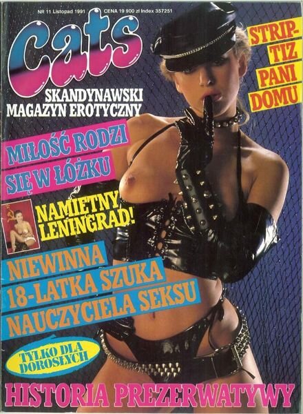 Cats – November 1991 Cover