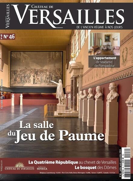 Chateau de Versailles – juillet 2022 Cover