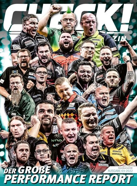 CHECK! Das Darts-Magazin – Juli 2022 Cover