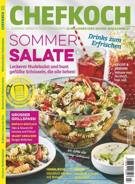 Chefkoch – Juli 2022 Cover