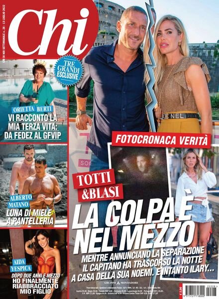 Chi – 13 luglio 2022 Cover