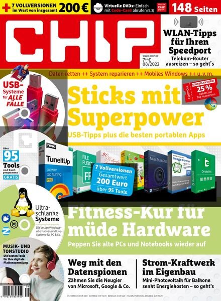 CHIP Magazin – August 2022 Cover