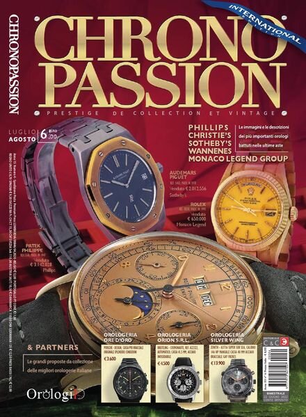 Chrono Passion – Luglio-Agosto 2022 Cover