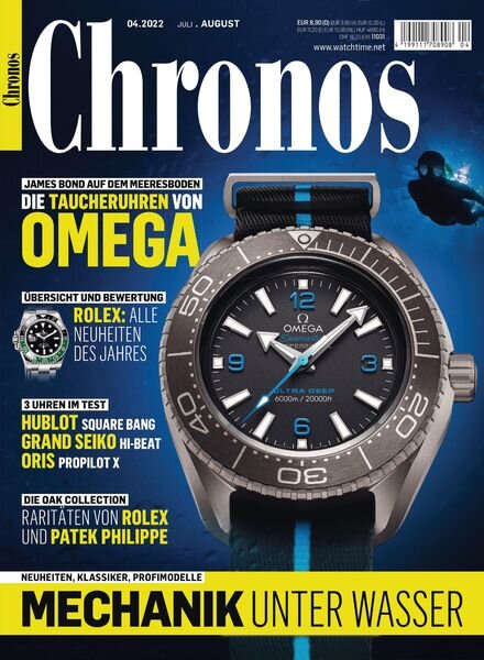 Chronos – Juli 2022 Cover