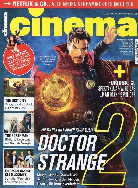 Cinema Germany – Mai 2022 Cover