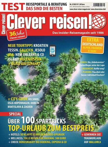 Clever Reisen – August 2022 Cover