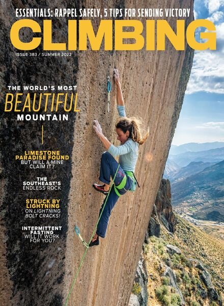 Climbing – June 2022 Cover