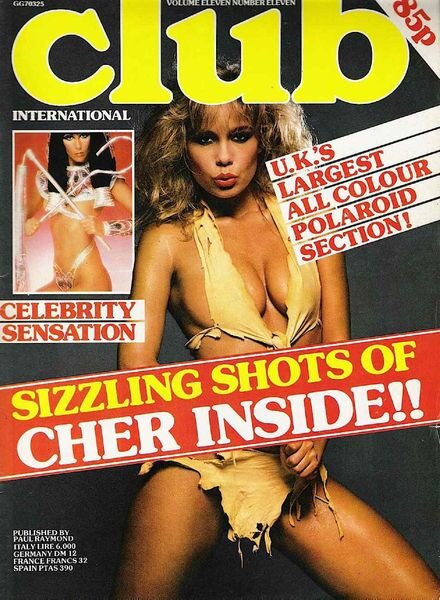 Club International – November 1982 Cover