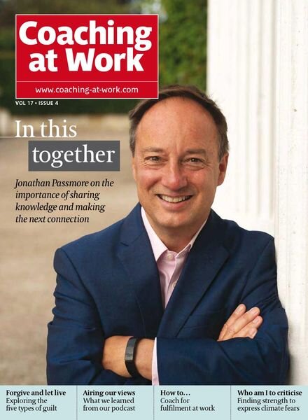 Coaching at Work – July-August 2022 Cover