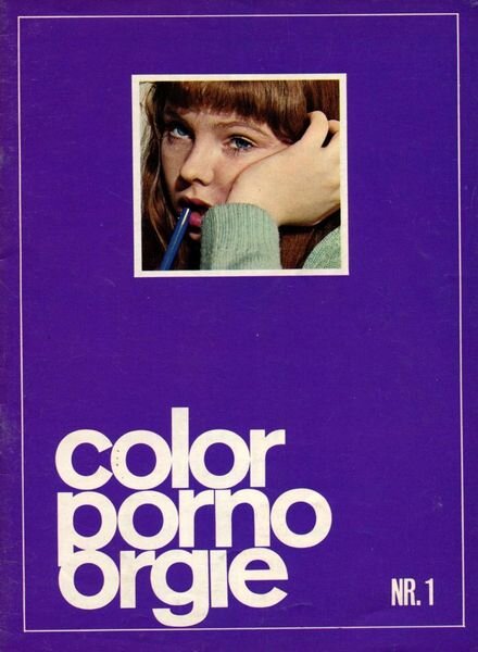 Color Porno Orgie – Nr 1 Cover