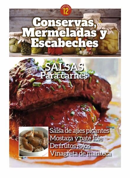 Conservas mermeladas y escabeches – agosto 2022 Cover