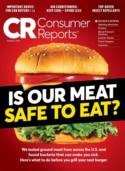 Consumer Reports – August 2022 Cover