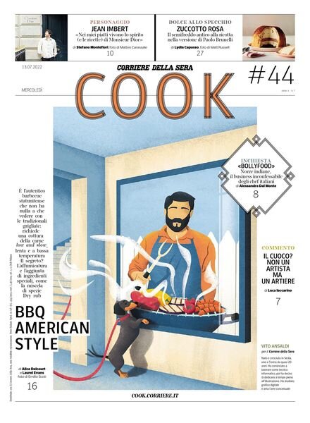 Corriere della Sera Cook – 13 Luglio 2022 Cover
