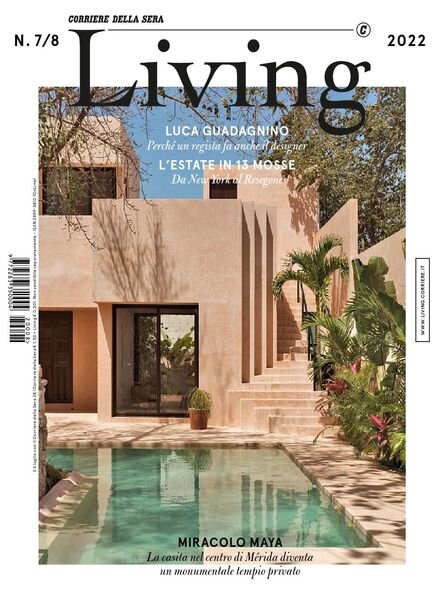 Corriere della Sera Living – luglio 2022 Cover