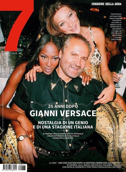 Corriere della Sera Sette – 8 Luglio 2022 Cover