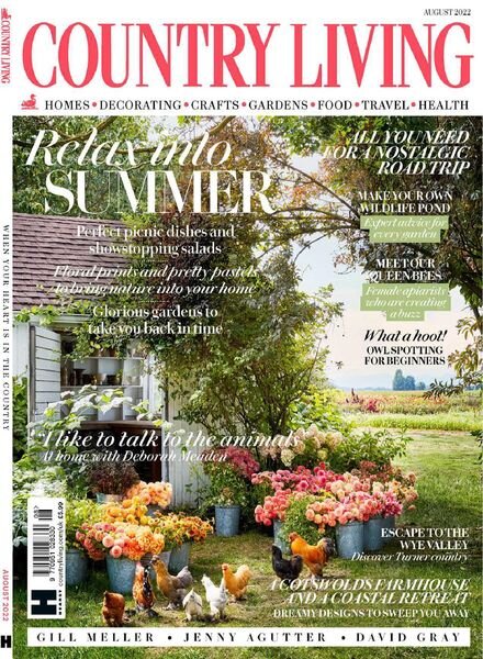 Country Living UK – August 2022 Cover