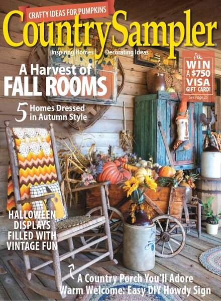 Country Sampler – September 2022 Cover