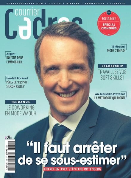Courrier Cadres & Dirigeants – Juillet-Aout 2022 Cover
