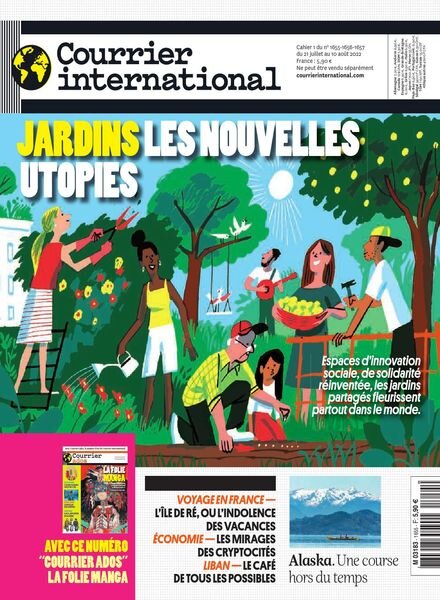Courrier International – 21 Juillet 2022 Cover