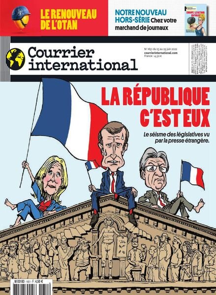 Courrier International – 23 Juin 2022 Cover