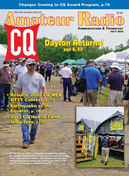 CQ Amateur Radio – July 2022 Cover
