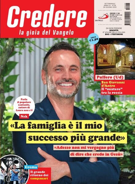 Credere – 26 Giugno 2022 Cover