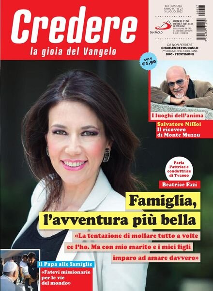 Credere – 3 Luglio 2022 Cover