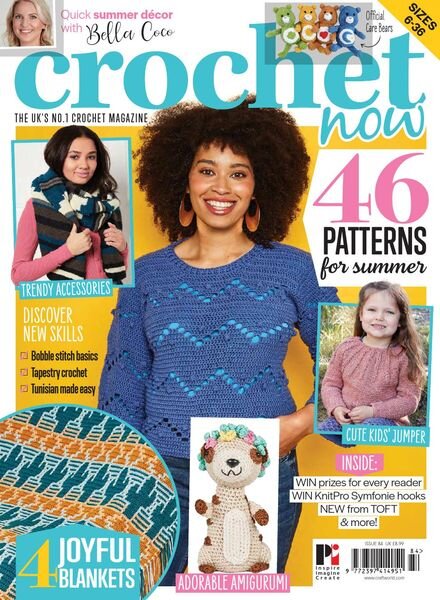 Crochet Now – Issue 84 – July 2022 Cover