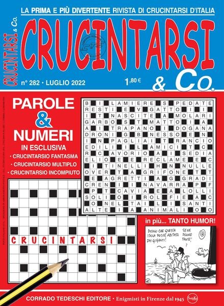 Crucintarsi & Co – luglio 2022 Cover